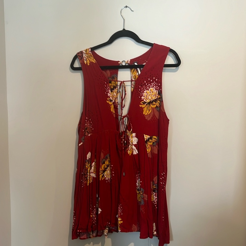 Free People Flower Tank